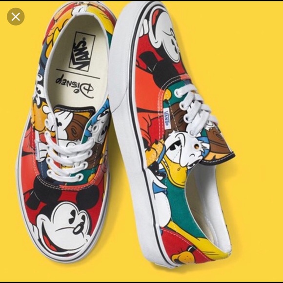 womens mickey vans